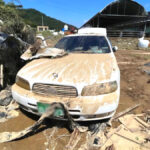 damage from a flooded car