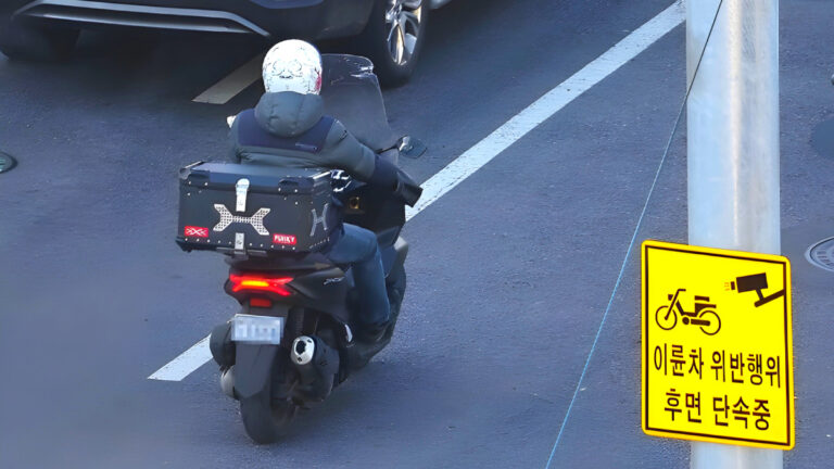 two wheeled front license plate