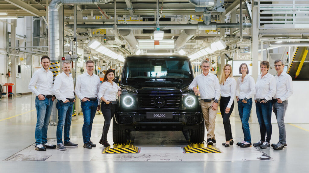 Benz G-Class Accumulated Output (2)