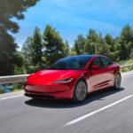 Tesla Model 3 turn signal lamp
