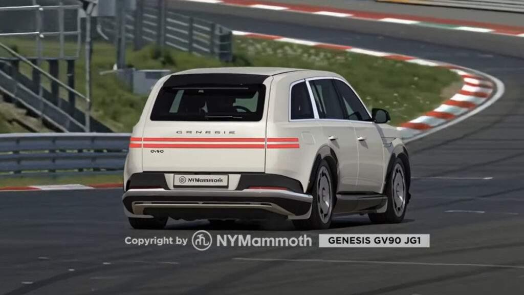 Genesis GV90 Rear Forecast (2)