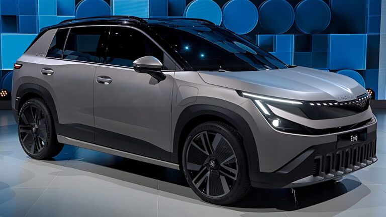 Skoda EV Epiq Unveils