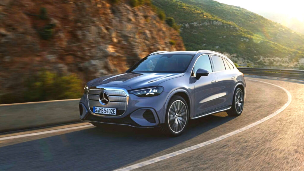 Benz The New GLC Electric Reveals