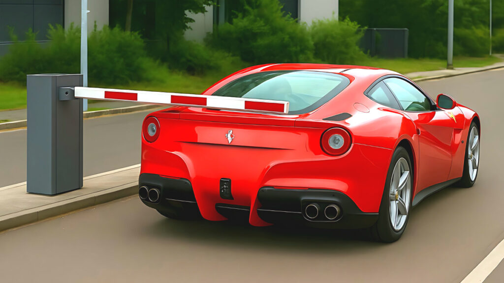 Ferrari parking fee not paid (3)