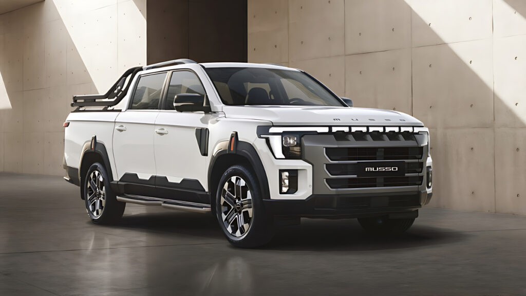 KGM Q300 Musso Image Revealed (2)