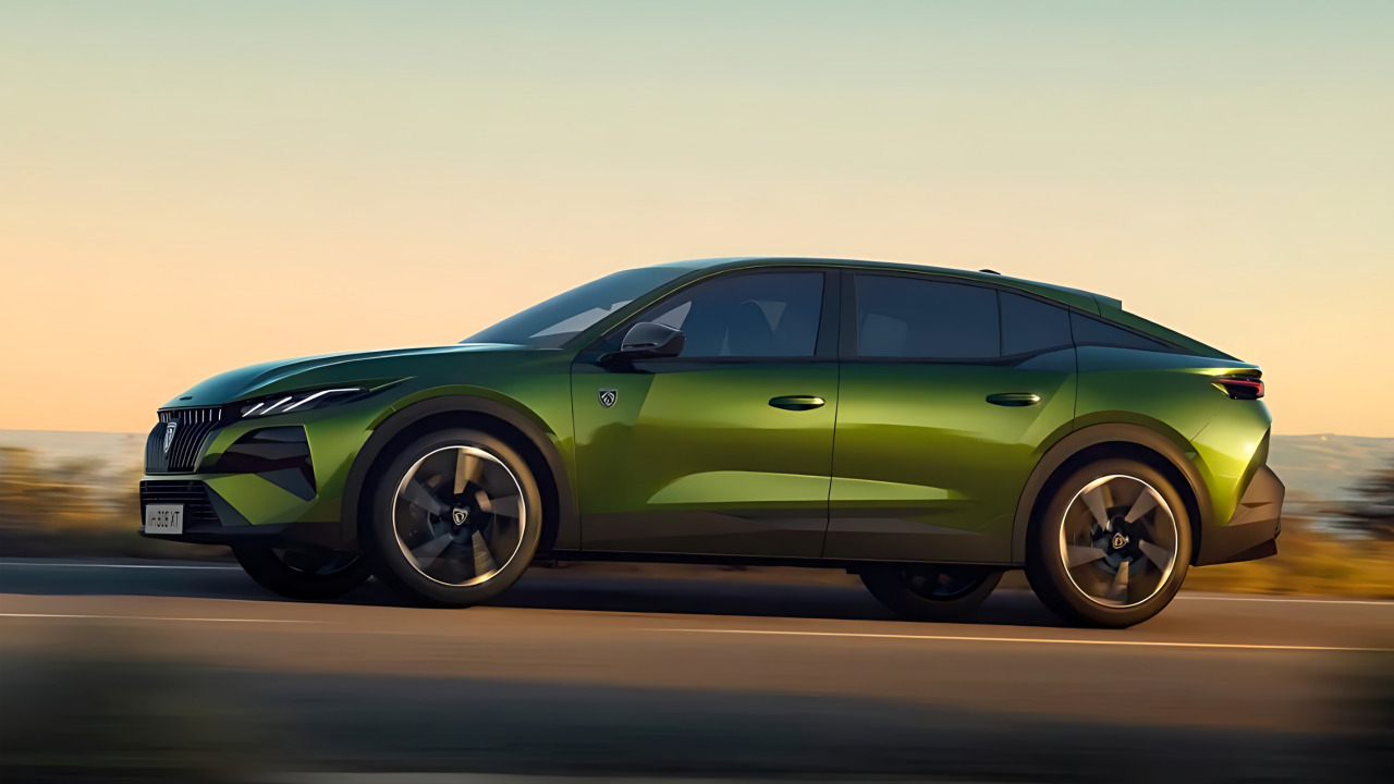 Peugeot new 408 is unveiled