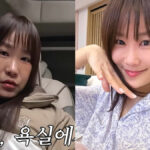 Kim Ji Min bought a face from the bathroom sink (1)