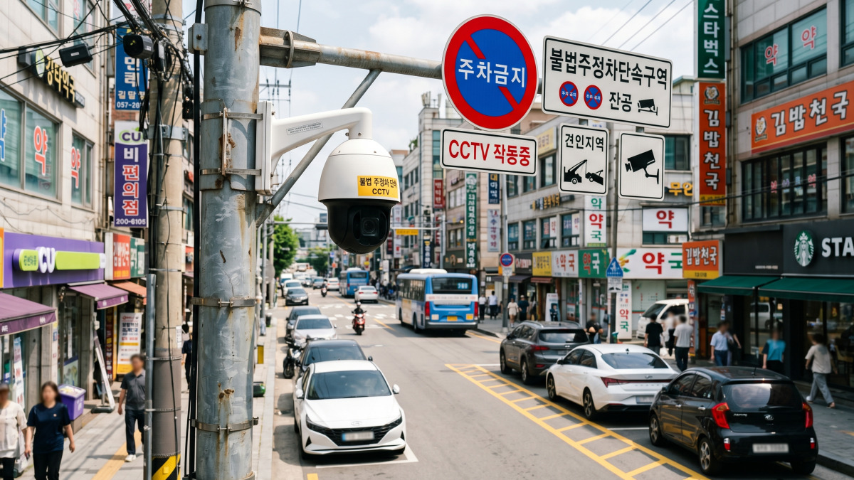 주정차 위반 단속기준