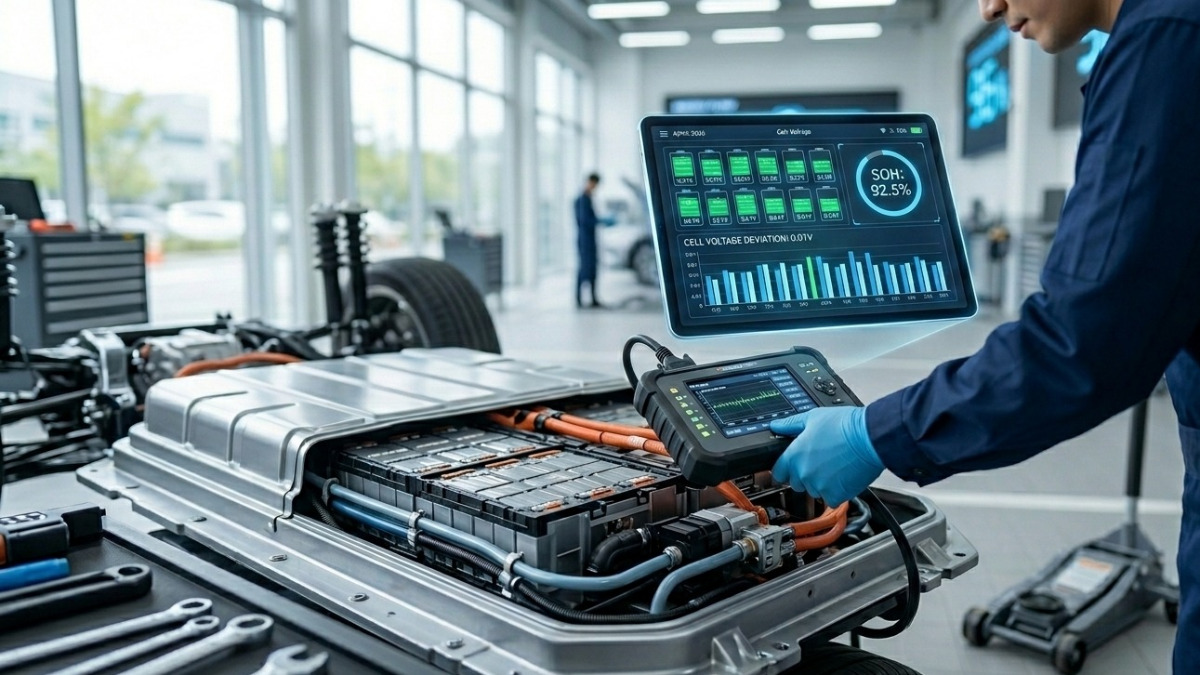 How to check the battery life of an electric vehicle (2)