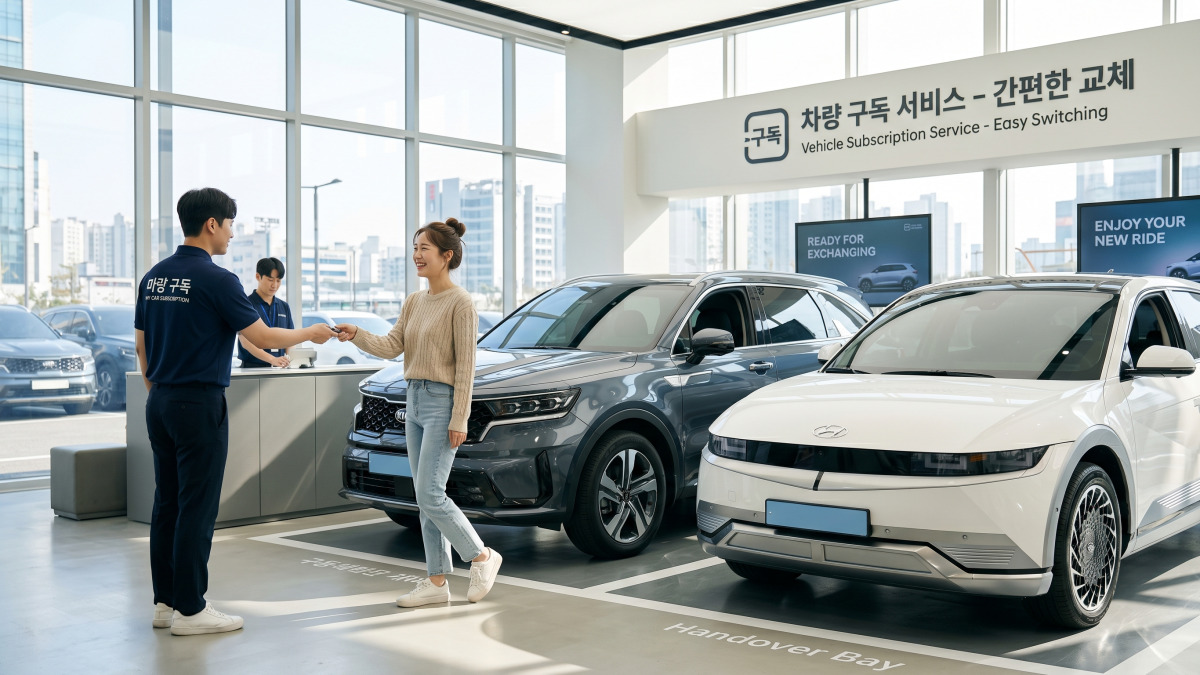 자동차 구매 및 구독 서비스 비교