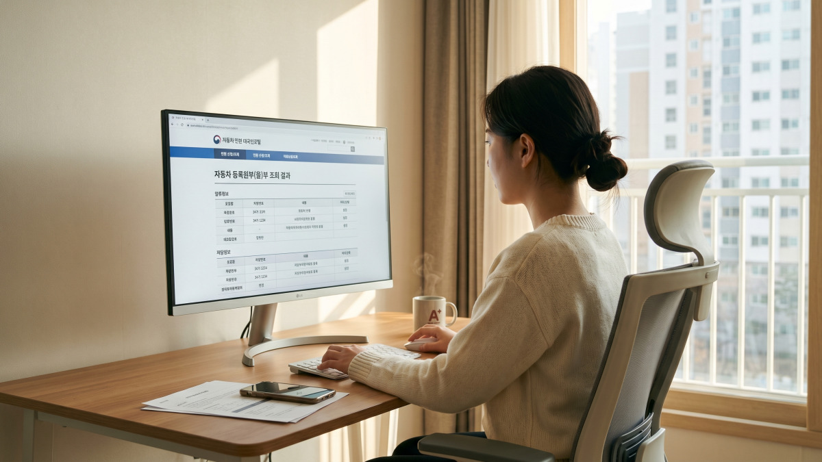자동차 압류·저당 조회 및 해제 방법