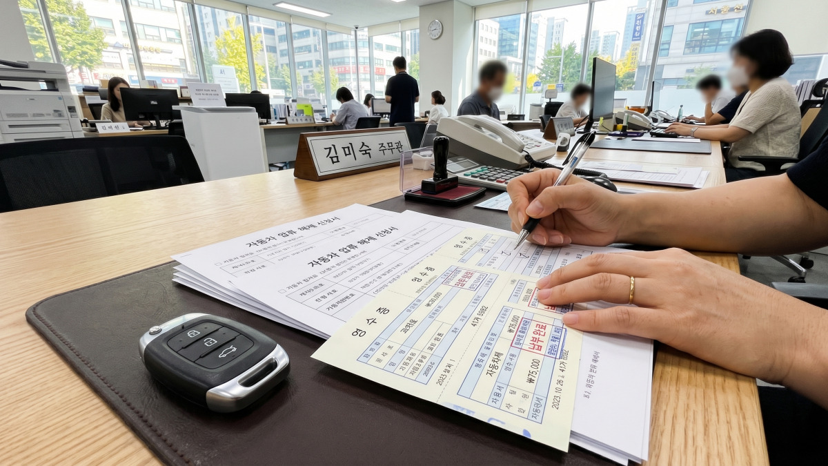 자동차 압류·저당 조회 및 해제 방법
