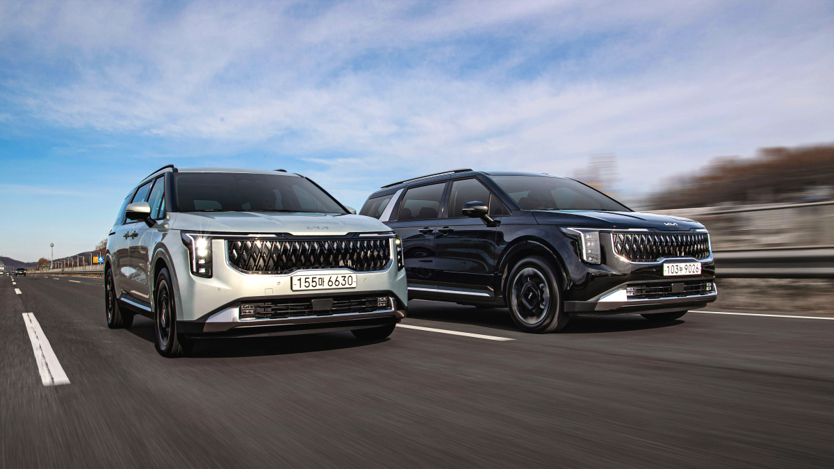 팰리세이드, 카니발, 쏘렌토 비교