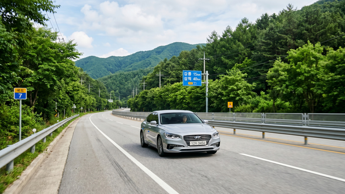 신차 길들이기 국도 가감속 주행