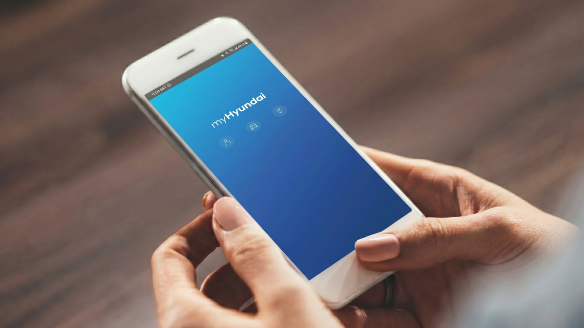 MyHyundai 앱 무상점검 예약 화면