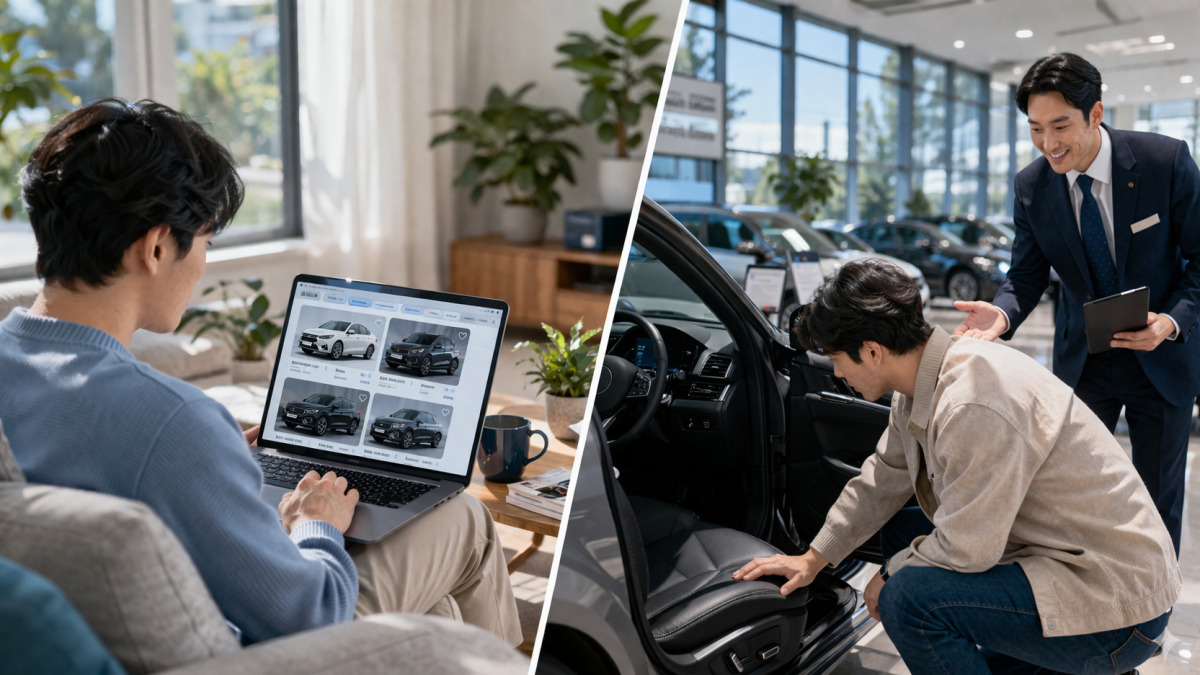중고차 구매 온라인·오프라인 비교